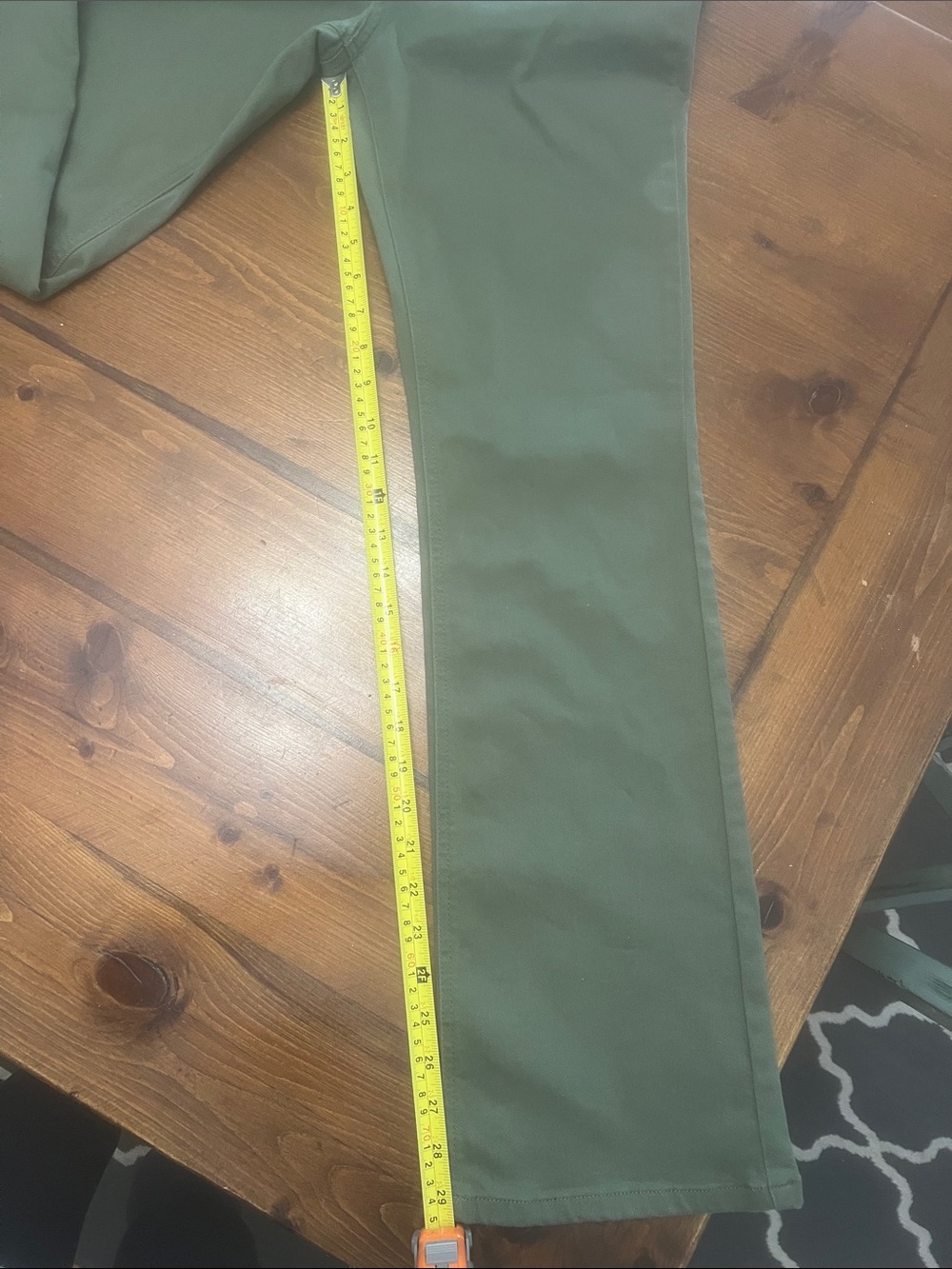 Market & Spruce Olive Straight-Leg Jeans - Picture 6 of 9